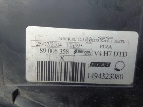 PHARE DROIT FIAT - Vue 5